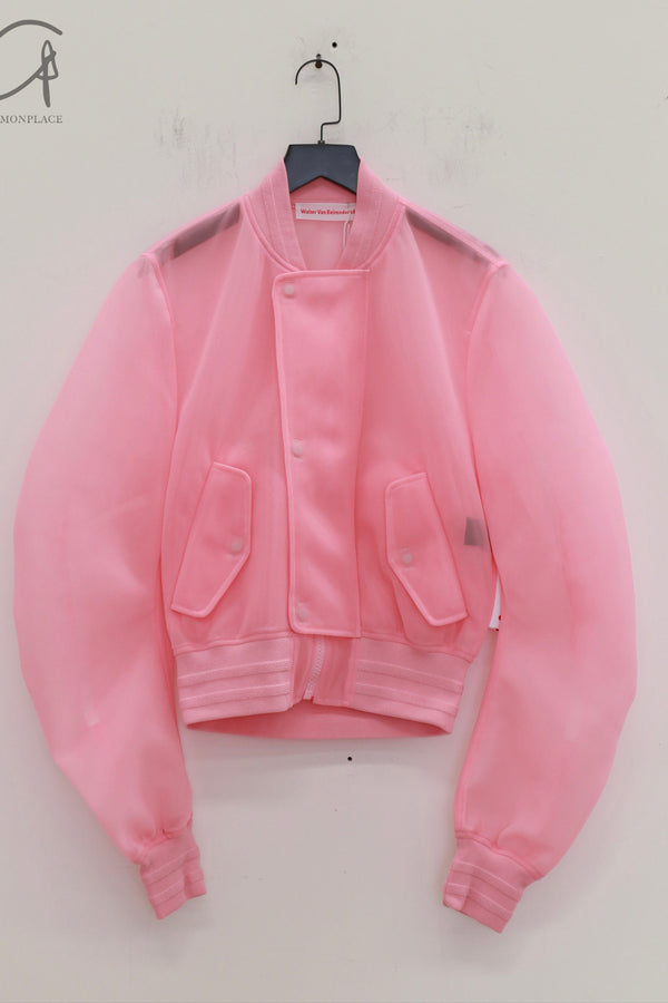Walter Van Beirendonck 25 Spring/Summer Micro Bomber Jacket WVB-3002-FEN Pink